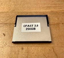 256GB CFast 2.0 Memory Card High Speed 525MB/s Read 450MB/s Write - Cinema Media