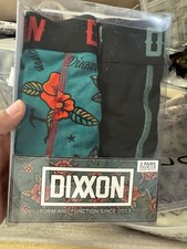 DIXXON 2 PAIRS PREMIUM BOXER BRIEFS medium