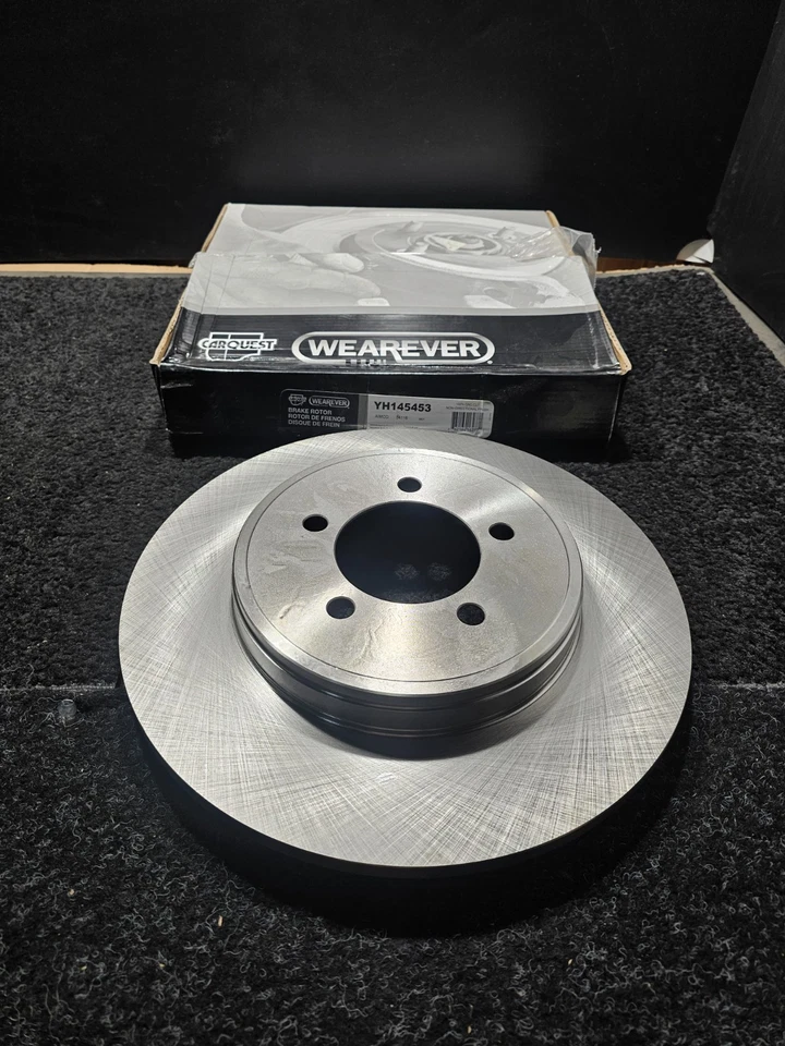 (QTY 2) Задний дисковый тормоз Wearever YH145453 ротор подходит для Lincoln Aviator 2003-2005 годов выпуска - Изображение 2 из 4