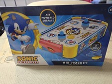 Sonic The Hedgehog TableTop Air Hockey - New - Air Powered BF Or Kid Gift Rare 