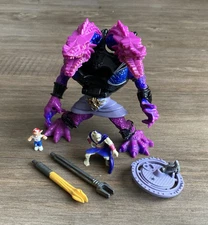 Mighty Max Battle Warriors Head to Head with Hydra 👉 Near Complete 👈 1994