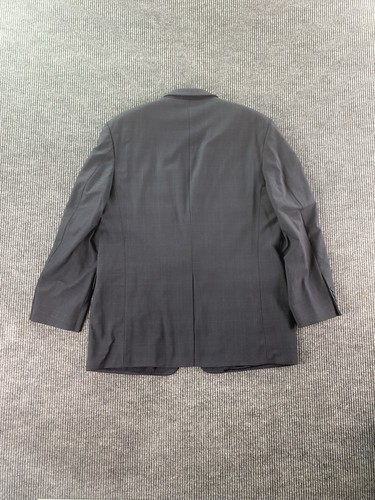 Brooks Brothers Suit 45 L Blue Wool Glen Plaid Check Designer Jacket Pants 38x33 - Picture 9 of 24