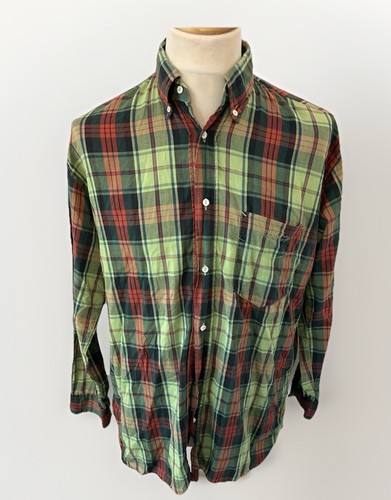 C.P. Company, Vintage 80s C.P. Company Ideas from Massimo Osti Check Plaid Shirt 3 XL