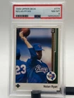 1989 Upper Deck #774 Nolan Ryan PSA 8 (Throwing Football)