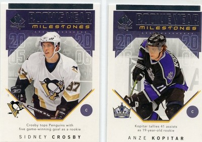 2018-19 SP Authentic Rookie Year Milestones Pick what you need!!!