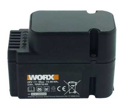 Lithiumbatterie 2.0 Ah 28 V WA3225 ORIGINALE WORX Roboter Rasenmäher WG796E.1