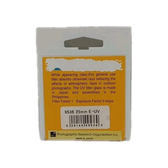 PROMASTER 25MM UV Filter.....................................................281 - Image 4 of 4