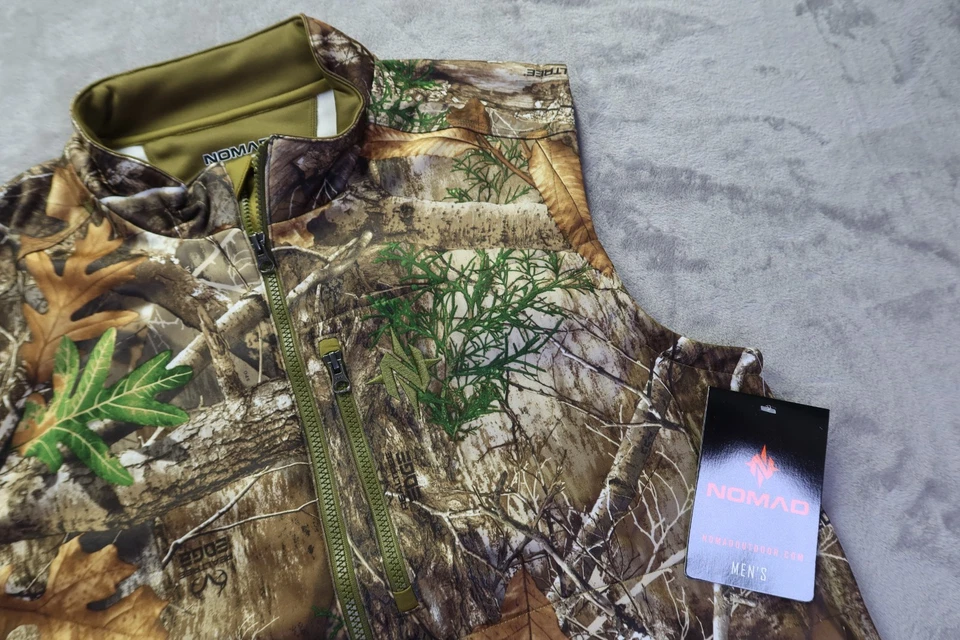 NOMAD Outdoors Southbounder Realtree Edge Camo Vest Jacket Men's Size L New NWT - Image 2 of 4