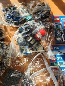 Lego City 60141 City Police Station With Other Sets Bundle, Read Description 