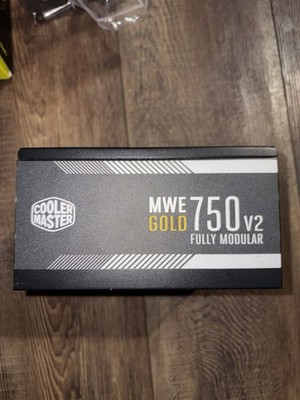 Cooler Master MWE Gold 750 V2 750W PSU MPE-7501-AFAAG Open Box Untested