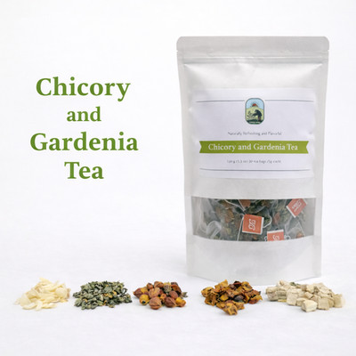 Chicory & Gardenia Natural Herbal Tea 30 Bags Liver Cleanse Support