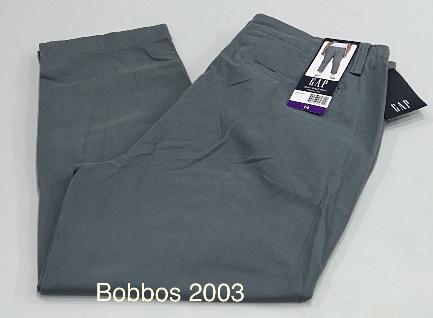 Gap Women’s Slim Ankle Pant, Blue, Size 14