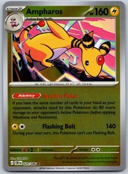 Ampharos 029/086 Chaos Rising Reverse Holo Rare