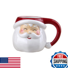 Comfy Hour Joyful Holiday Santa Claus Mug Ceramic Dishwasher Safe Microwave Safe