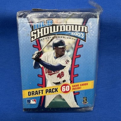 2003 MLB Showdown Draft Pack NEW 60 Game Cards Factory Sealed Vtg