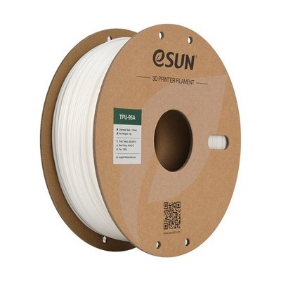 eSUN TPU-95A Filament, 1,75mm, 1kg - Farbton: White