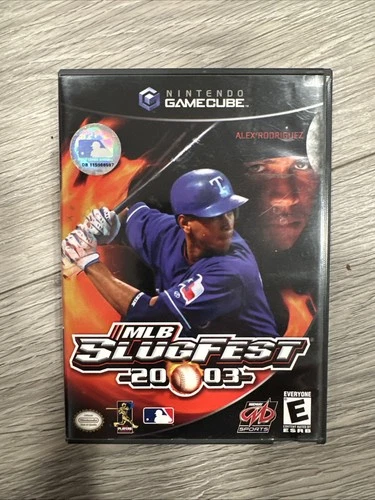 MLB Slugfest 2003 Nintendo GameCube Complete with Manual, Tested Working