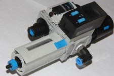 FESTO M54-EE-1/4-10V24P-AD7 Pneumatic Valve + MS4-LFR-1/4-D7-E-R-V-AS Regulator