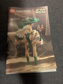 100% complete/please read Lego Technic Star Wars set 8000 Pit Droid