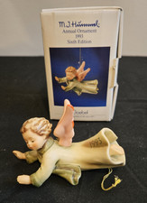 M J Hummel Goebel Annual Ornament 1993 Sixth Edition Angel w/Original Box