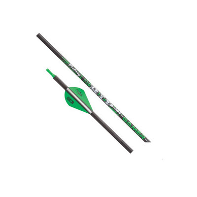 Victory Archery RIP Gamer Fletched Arrows 350 Spine .204 Diameter with Inserts a