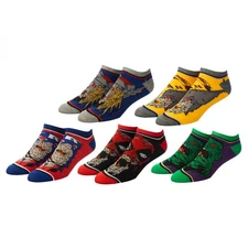 Marvel Zombie 5 Pair Ankle Socks