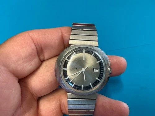 Vintage Timex Mechanical Wind Up Watch Working