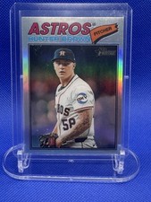 2026 Topps Heritage Hunter Brown Astros Silver/ Chrome Refractor #170