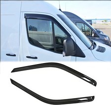 Rainproof Side Window Wind Deflectors for Mercedes-Benz Sprinter 2019-2023, Tape