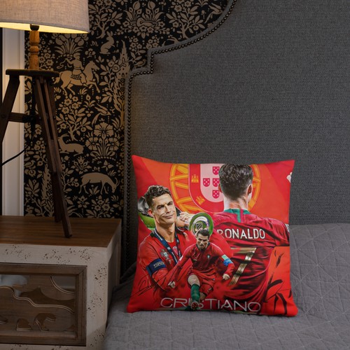 Ronaldo Portugal World Cup Basic Pillow - NEW - Picture 3 of 11