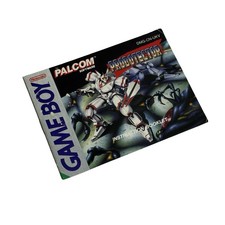 Probotector Nintendo Game Boy Manual ? Original, Minor Marks
