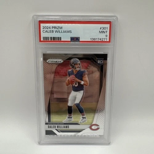 2024 Panini Prizm Caleb Williams #301 PSA 9