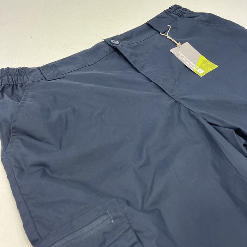 MOUNTAIN WAREHOUSE Men's Quick Dry Cargo Shorts - Navy - New With Tags - Picture 2 of 13