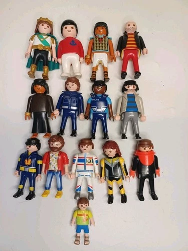 Playmobil 1 Vintage & Figures Lot of 14