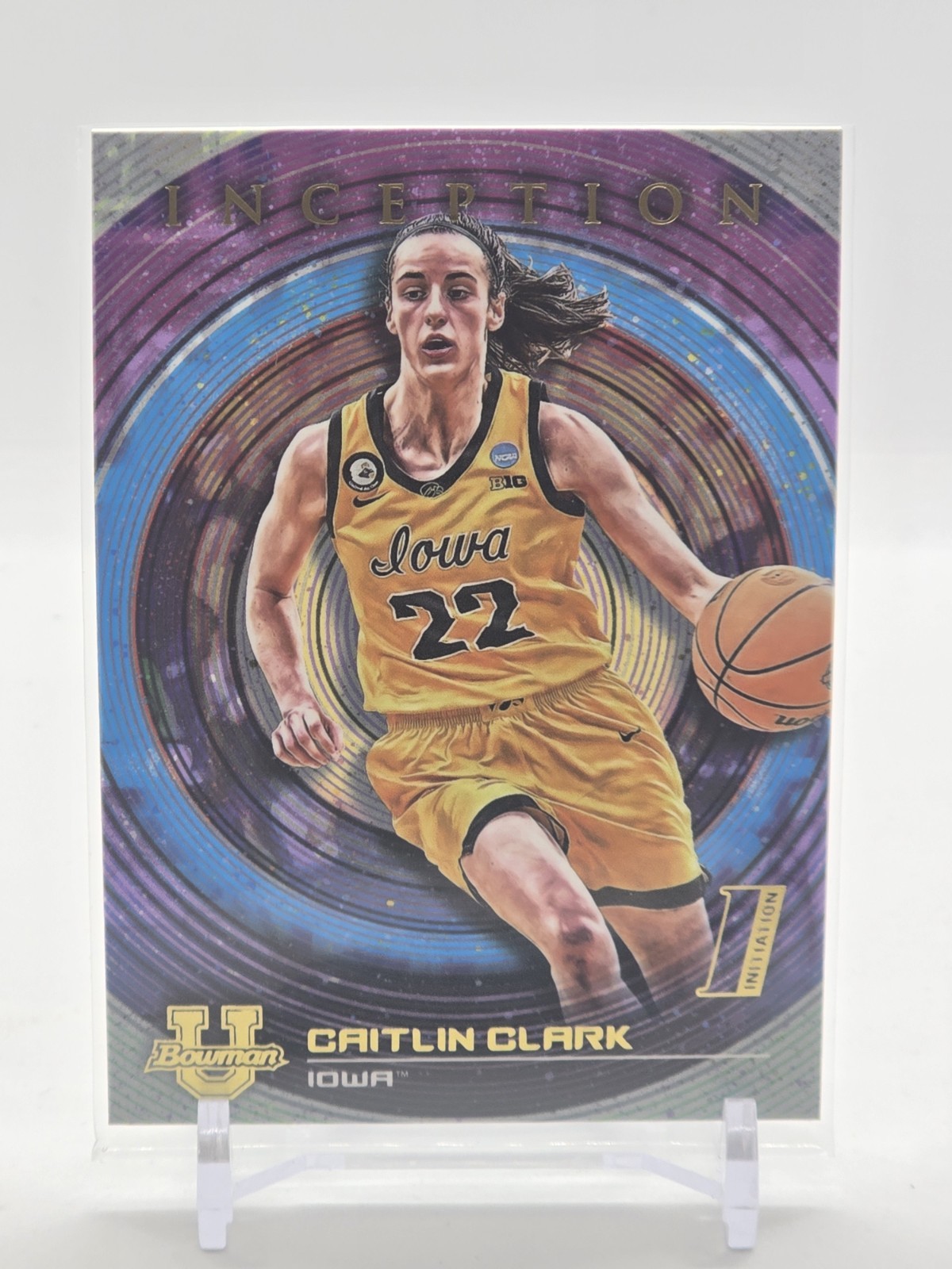 Caitlin Clark 2022 Bowman University Inception #68 Base (1st