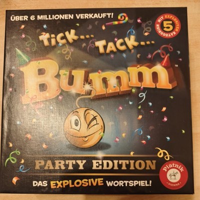 Tick Tack Bumm Party Edition Spiel Piatnik vollständig