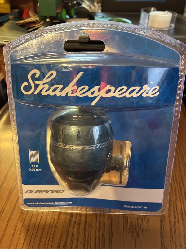 SHAKESPEARE Durango Freshwater Fishing Reel 8lb Line SC15B - NEW SEALED !!