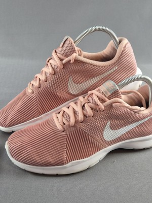 Nike Flex Bijoux Damen Rosa Laufschuhe Größe UK 5