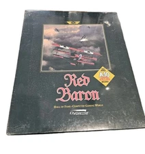 Red Baron Dynamix PC Sierra DOS CD 1994 A-10 Tank Killer Sealed Retro Gaming
