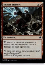 MTG FDN Foil Impact Tremors 717 C Foundations NM