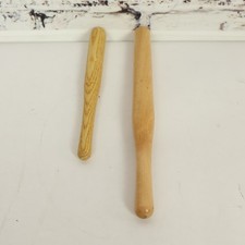 Lot of 2 Unbranded Small Guiro Scrapers