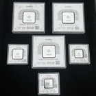 Geiger Bars .999 Fine Silver/3-20g - 2-5g - 1-10g, All original Cases-Lot Of 6