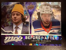 UPPERDECK MVP 2021-22 ARTEMI PANARIN BEFORE AND AFTER HOCKEY CARD BA-8
