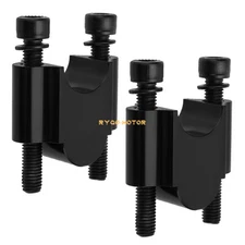 Handlebar Risers 7/8" Bar 30mm Height For ATV Dirt Bike Motorcycle Honda Suzuki