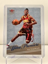 2007-08 Fleer Ultra PLATINUM MEDALLION #203 Nick Young RC 21/25