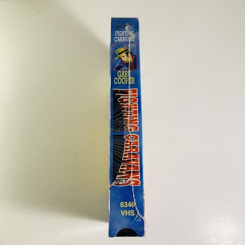 Zane Grey's Classic Fighting Caravans VHS Tape Movie Gary Cooper Black and White - Picture 5 of 9
