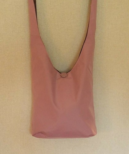 LASSIG Bag Large Urban Cross Body Tote Gear Bag Reversible Solid Pink to Print - Picture 6 of 12