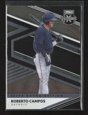 2020 Elite Extra Edition Chrome Roberto Campos #94 Detroit Tigers