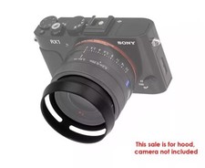 Metal Lens Shade Hood for Sony cyber shot DSC RX1 RX1R RX1RII RX1RM2 II Camera
