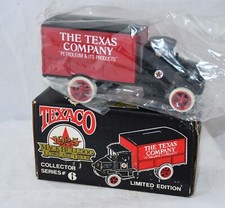 Vtg ERTL Texaco 1925 Mack BullDog Lubricant Truck Diecast Bank w/Key  Box MIB